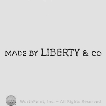 Capital writing Made by Liberty & Co