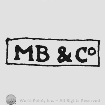 label Bold writing MB&Co