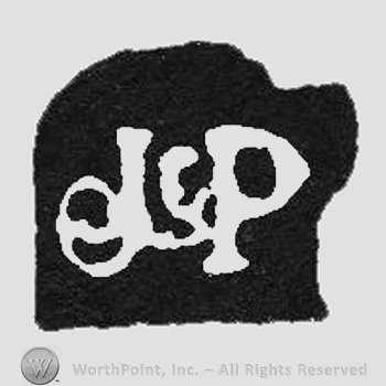 White initials JSP inside a black shape