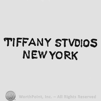Bols capital writing Tiffany Studios up New York under
