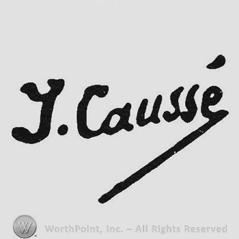 Signature J Causse underlined