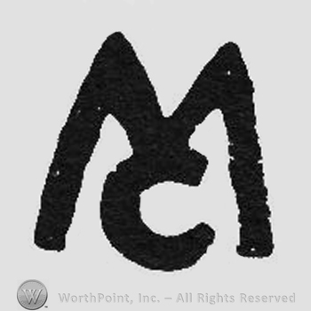 Bold capital letterd C under an M