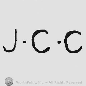 Initials JCC dots between