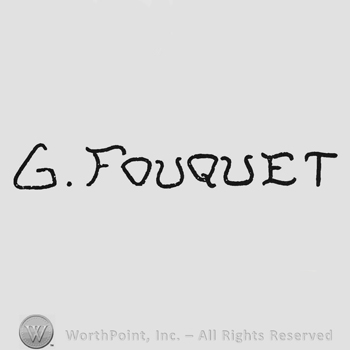 Signature in capital letters G. Fouquet