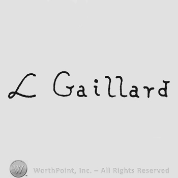 Handwriting L Gaillard