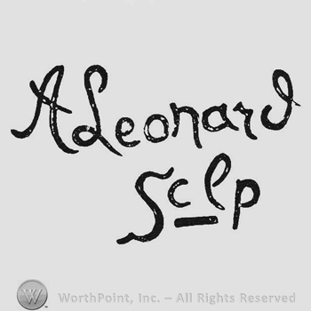 Signature in handwriting A Leonard up SCLP under