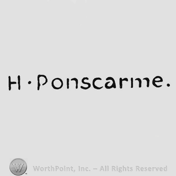 Signature H. Ponscrame