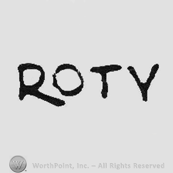 Signature in capital letters Roty