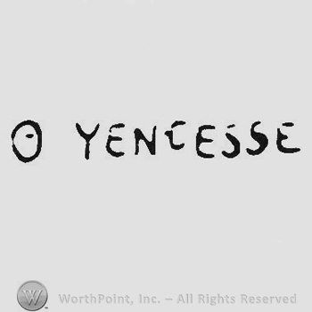 Copyright Yencesse in capital letters