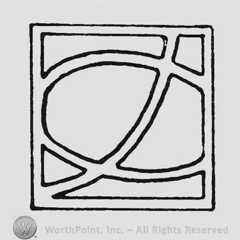 Monogram inside square