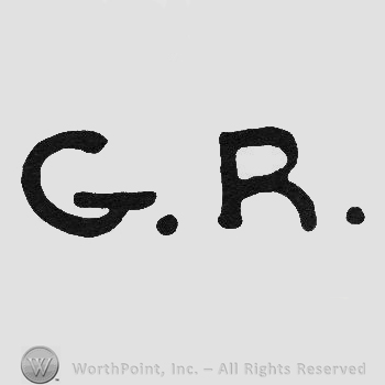 Bold initials GR