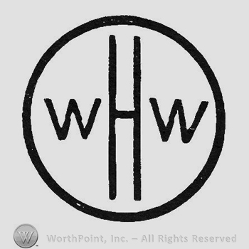 Initials WHW inside a circle