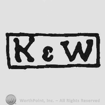 Label with initials K&W