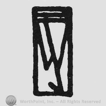 Monogram of lettters WEJ