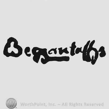 Stilish bold writing Beggarstaff