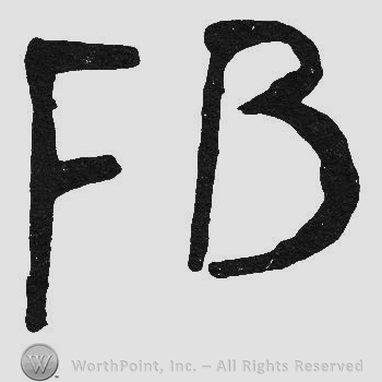 Handwriting initials FB
