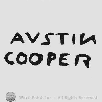 Signature in capital letters Austin Cooper
