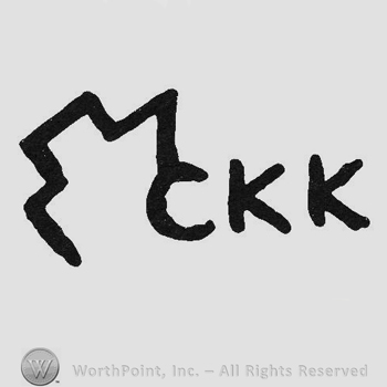 Monogram of letters MCKK