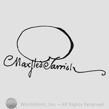 Signature in handwriting Maxfield Parrish