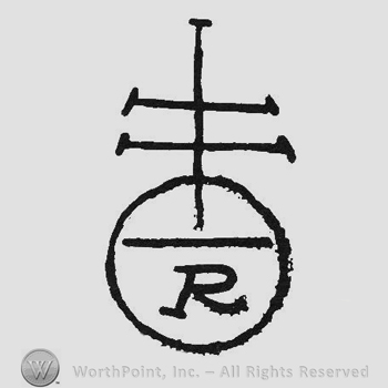 R inside a circle antenna above