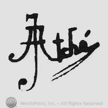 Stylish signature J Atche