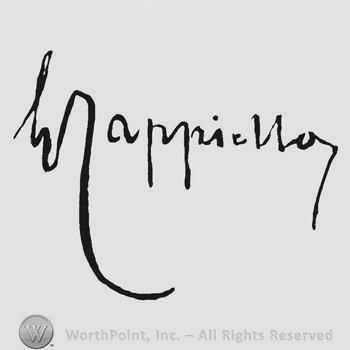 Stylish signature L Cappiello