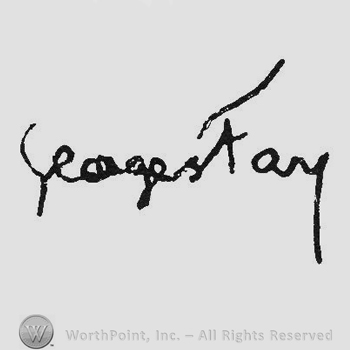 Signature in handwriting Georges Fay