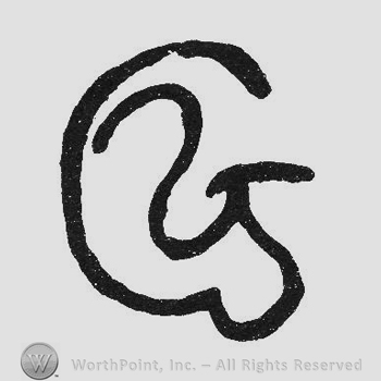 Monogram of letters CG