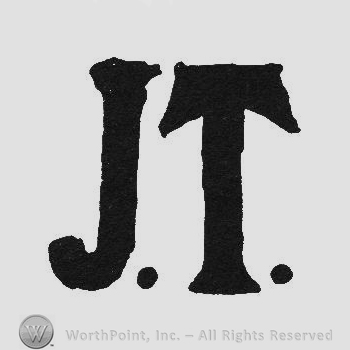 Bold initials JT