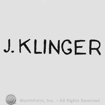 Capital writing J.Klinger