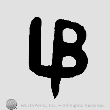 Monogram of letters LB