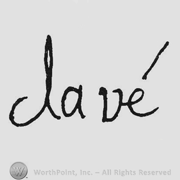 Stylish signature Clave