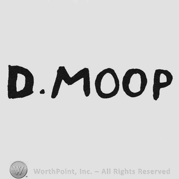 Capital writing d. Moop