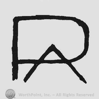 Monogram of letters PA