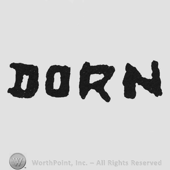 Bold signature Dorn