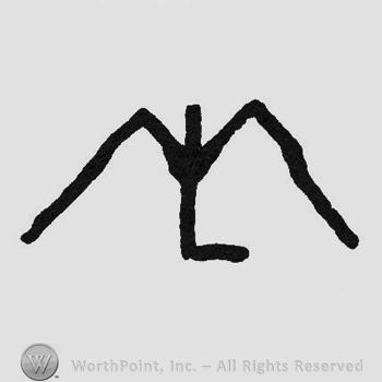 Monogram of letters ML