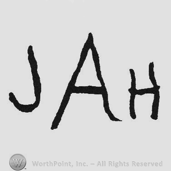 Handwriting initials JAH