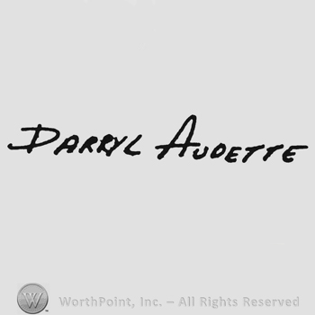 Bold signature in capital letters Darryl Audette