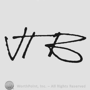 Handwriting initials JTB