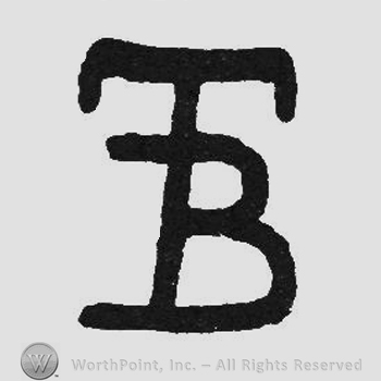 Monogram of letters TB
