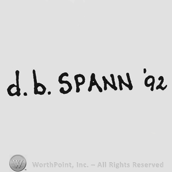Handwriting D.B. Spann '92