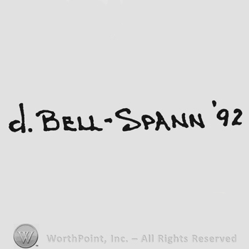 Handwriting D. Bell Spann '92