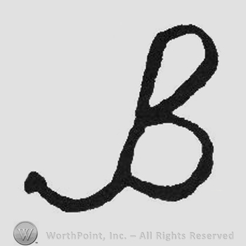 Monogram of letters JB