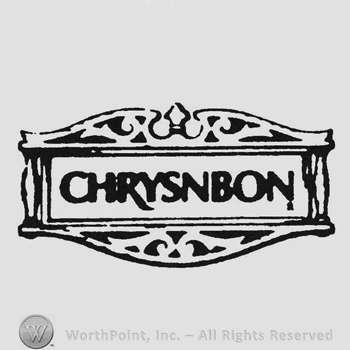 Bols capital writing Chrysnbon inside a stylish frame
