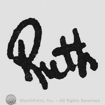 Bold handwriting Ruth