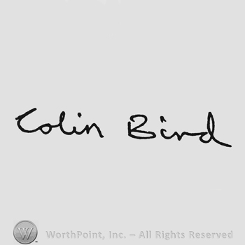 Handwriting signature Colin Bird