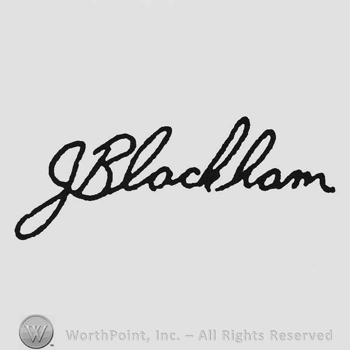 Signature J Blackham