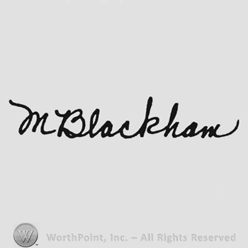 Signature M Blackham
