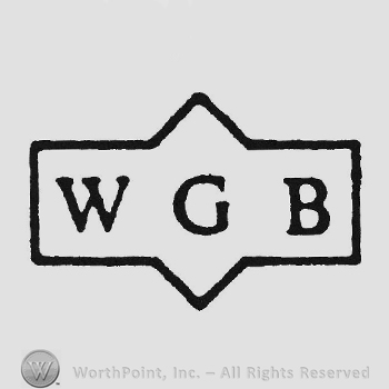 Label with initials WGB