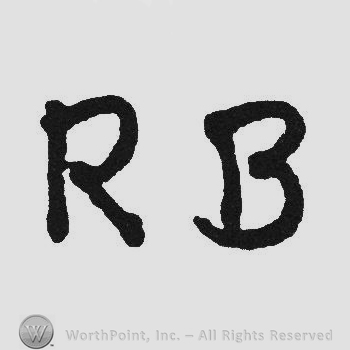 Handwriting initials RB